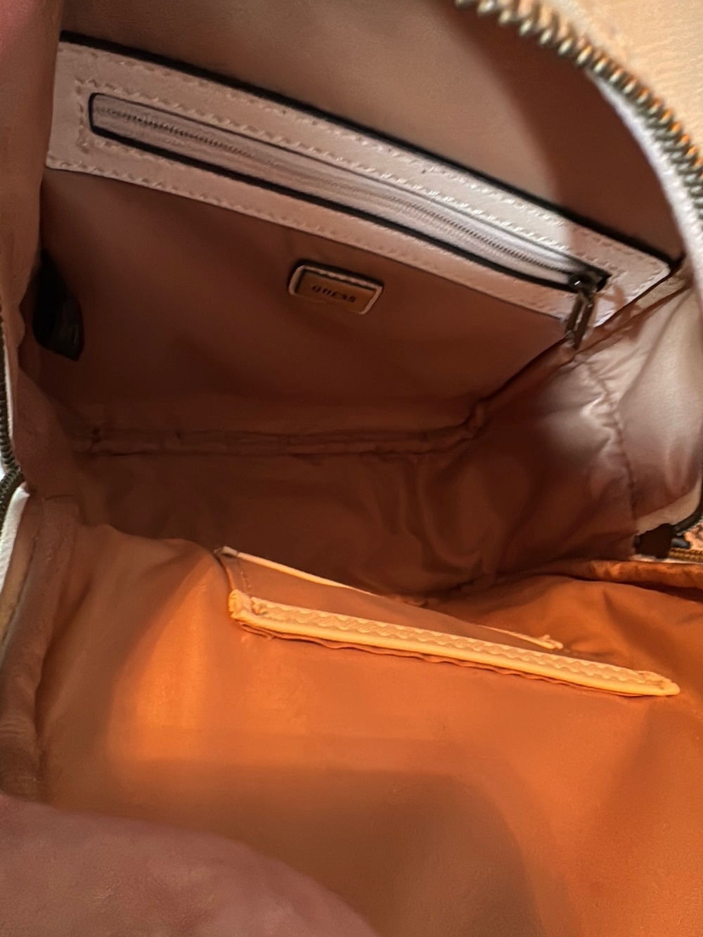 GUESS Monogram Flap Backpack + Quilted Mini Backpack Set - Picture 7 of 7